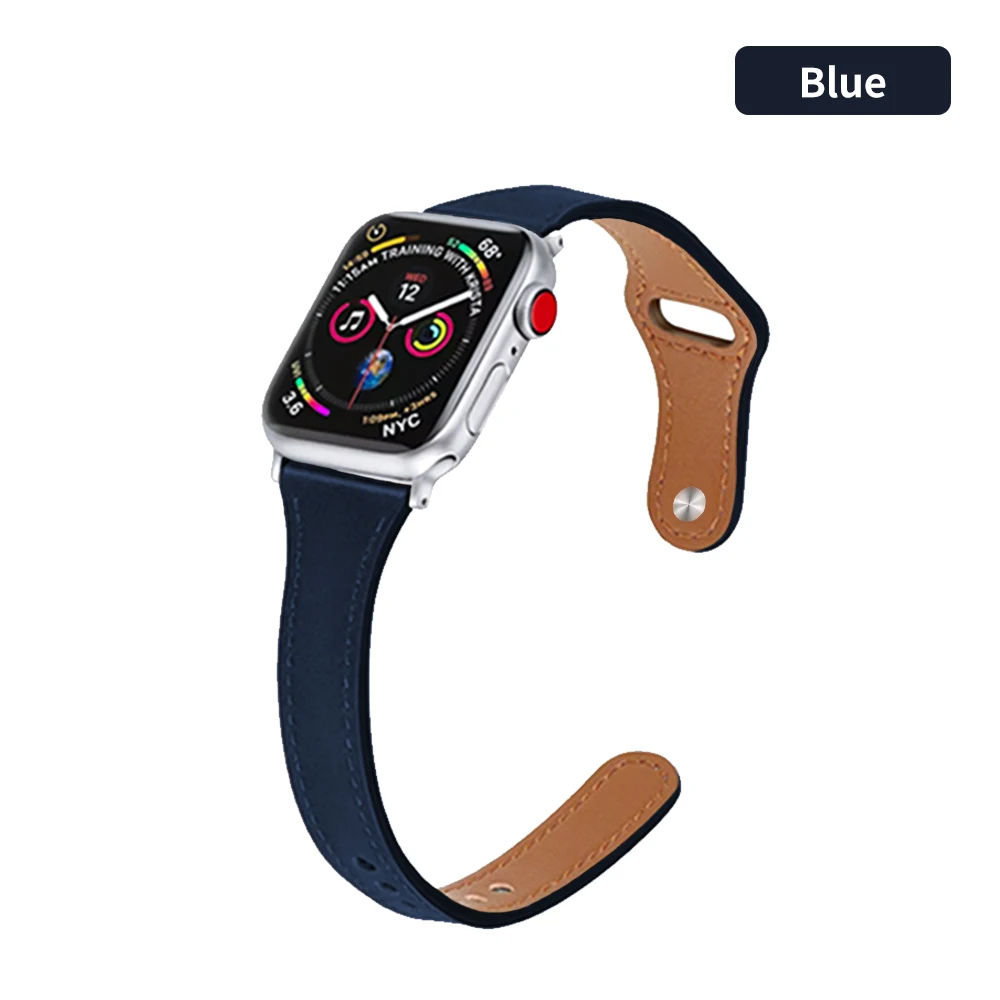 ตัวเลือกสินค้า สายหนังสุดหรูสำหรับ Apple Watch ทุกขนาด