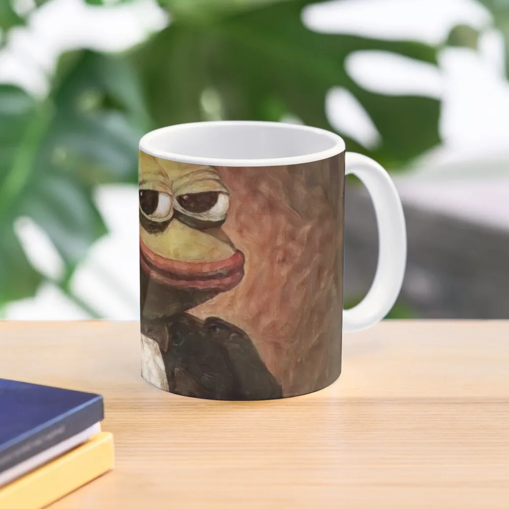 

Pepe - Oil painting Coffee Mug Travel Coffee Mug Personalized Mug Thermal Mug For Coffee