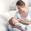 Professional Baby Nasal Aspirator with Nose Cleaning Tweezers Set Syringe Nasal Irrigator with Tweezers for Newborn Infants Kids 2