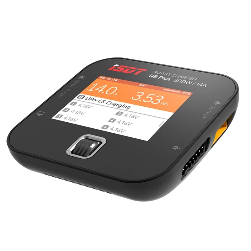 Câbles et connecteurs des chargeurs ISDT Air8 et Q6 Nano, prêts pour charger des batteries 1-8S