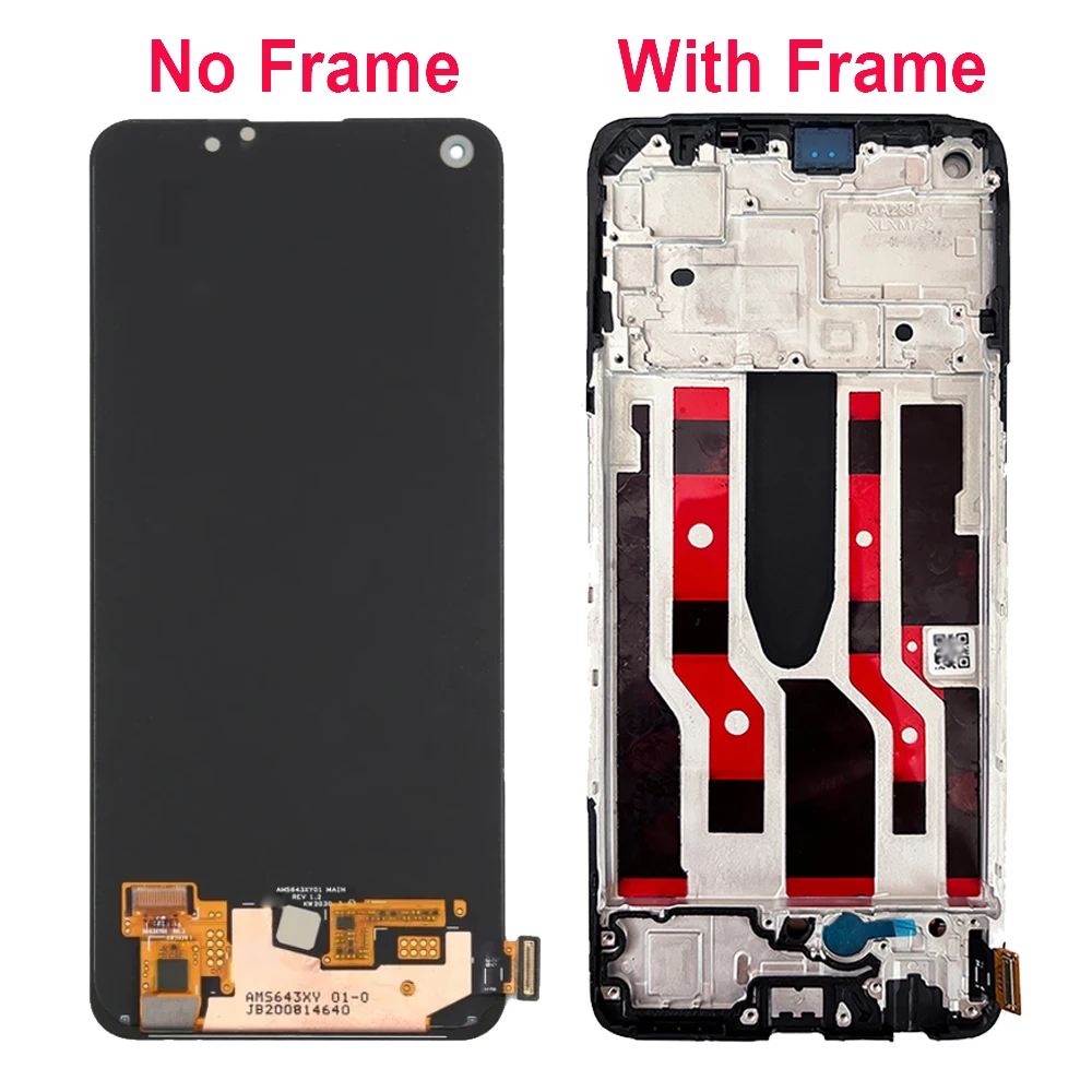 Oppo ren7 z,5g,cph2343用のアセンブリおよびデジタイザー付き