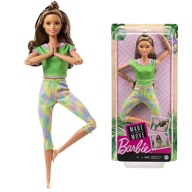 Bambole Barbie originali realizzate per spostare Multi Joint Yoga