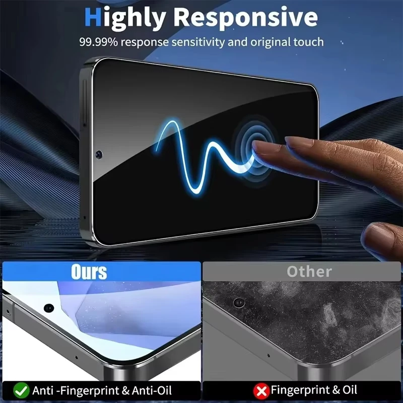 Premium Full Cover Screen Protector Glass - 1-4 Pack