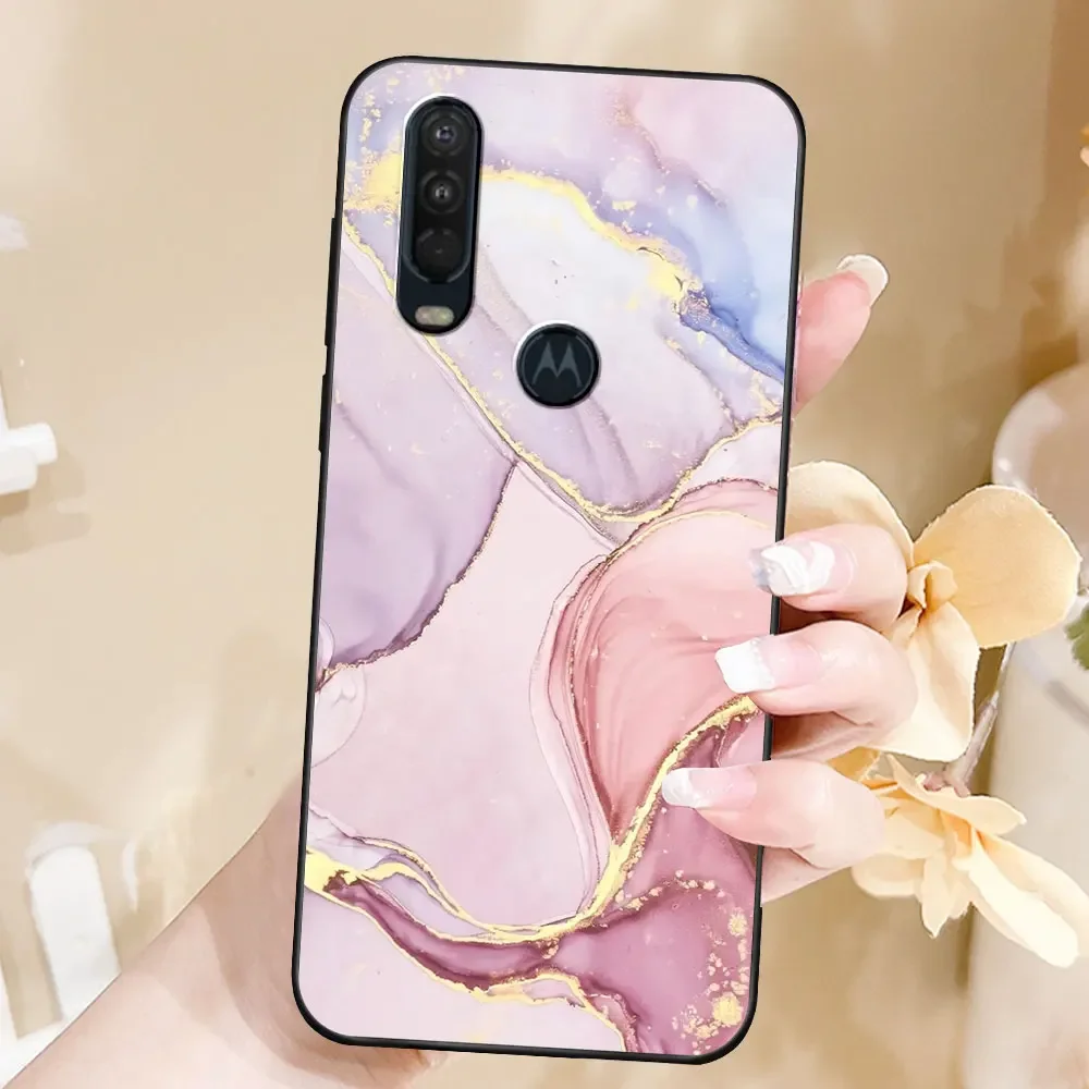 Marble TPU Soft Silicone Phone Case - Stylish Protective Back Cover Bumper