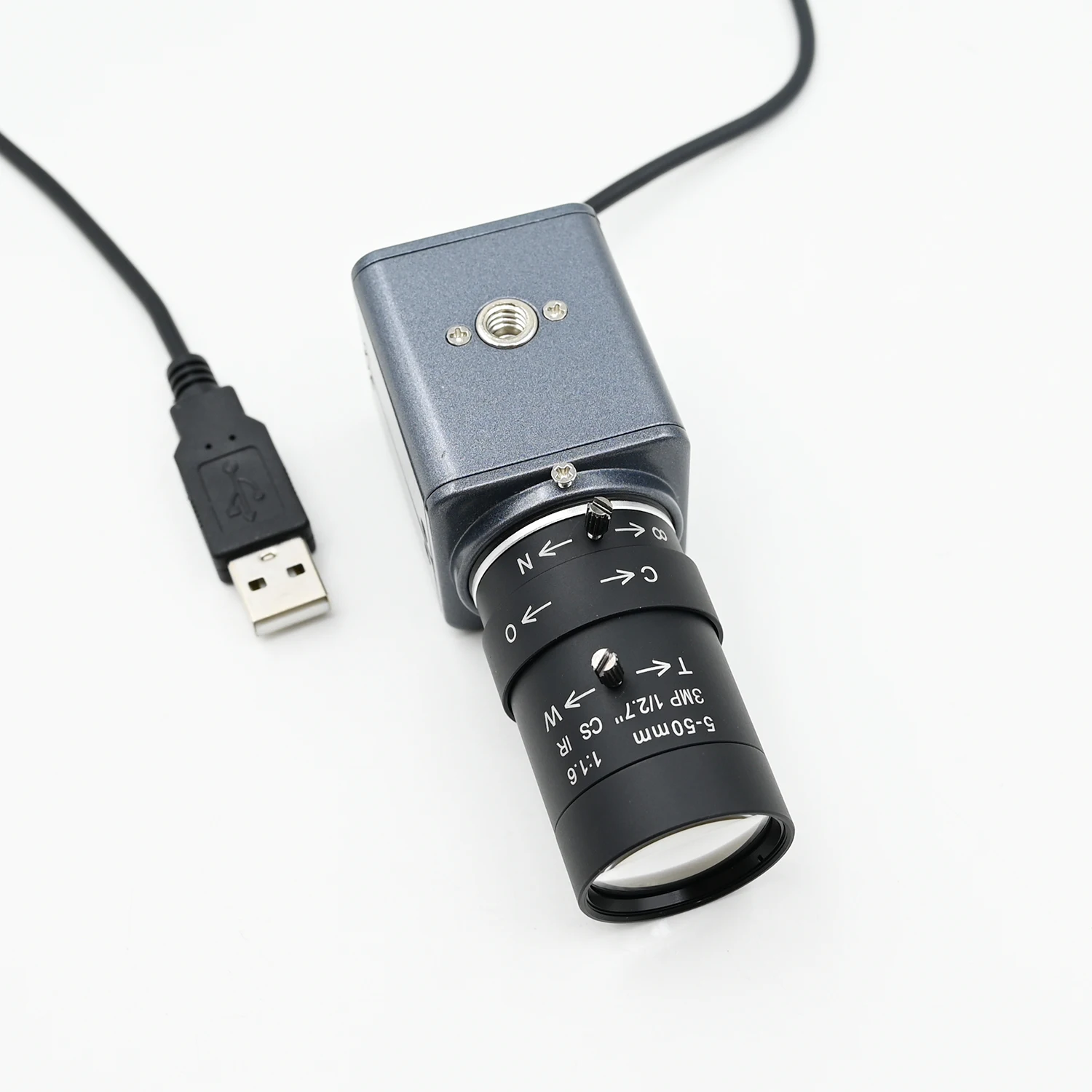 Монохромная камера OV9281 с глобальной затвором, 120fps, USB, 720p, высокоскоростная веб-камера Mini Box с варифокальным объективом 5-50 мм, 2,8-12 мм, X
