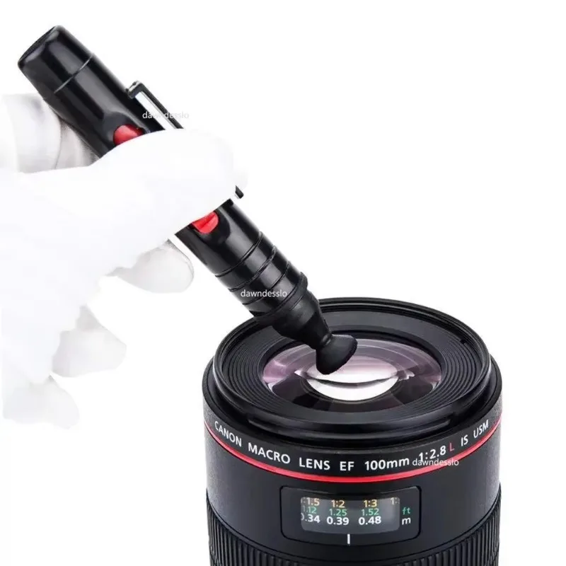 3 In 1 Kit Lens Cleaner Pen Dust Cleaner For DSLR VCR DC Camera Lenses Filters Cleaning Retractable Brush Camera Cleaning Set Camera Cleaning Kit Camera Cleaning Pen