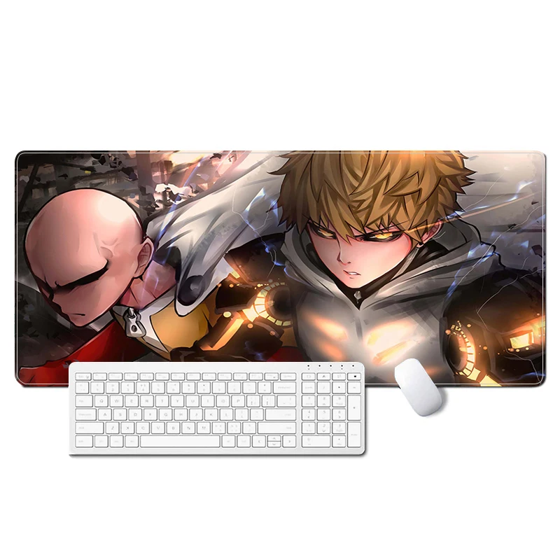 

Saitama Mouse Pad 900x400 One Punch Man Gamer Cabinet Pc Keyboard Desk Mat Computer Table Mats Gaming Accessories Mousepad Anime