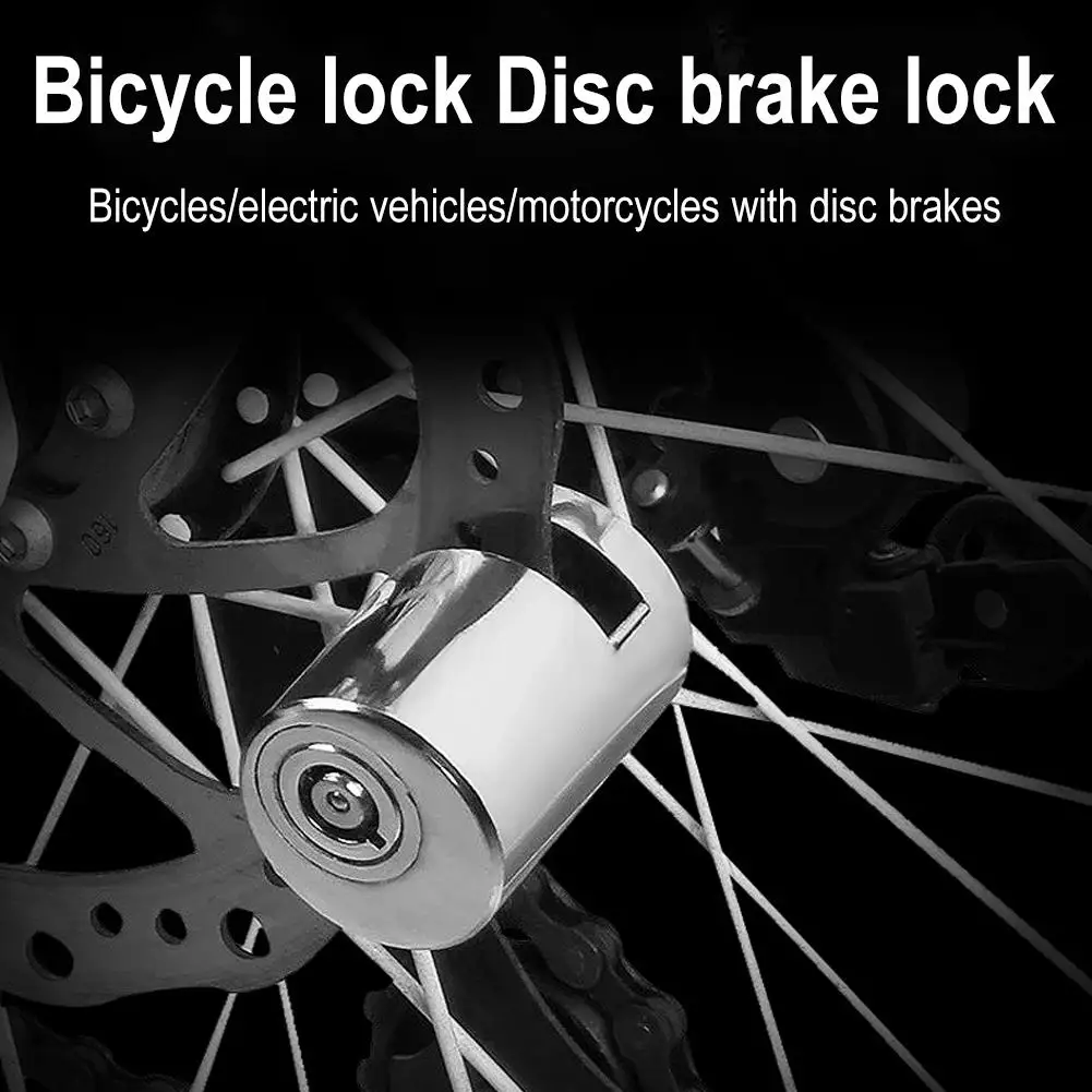 

Motorcycle Disc Brake Lock Anti Theft Motorbike Security Lock Small Locks Wheel Anti-theft Disk Scooter Portable Bicycle D4A8