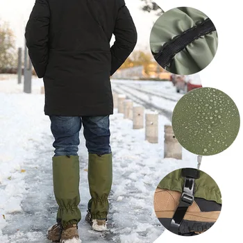 Waterproof Snow Gaiters – 1 Pair 1
