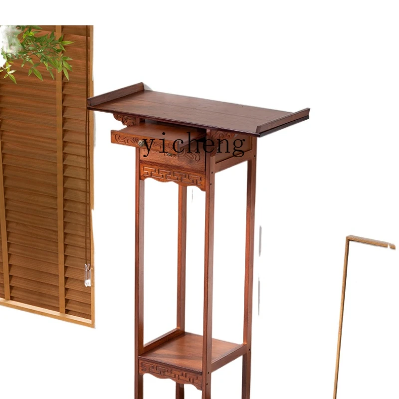 

YY Altar Incense Burner Table Household New Chinese Style Desk Buddha Table Worship Table Table for God of Fortune