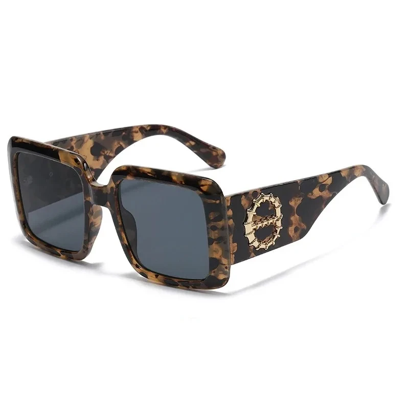Radfahren 2 stücke Marke Quadrat Sonnenbrille Für Frauen Männer Marke Design Luxus Sonnenbrille Klassische Vintage Weibliche Shades Brillen UV400 – Detail 8