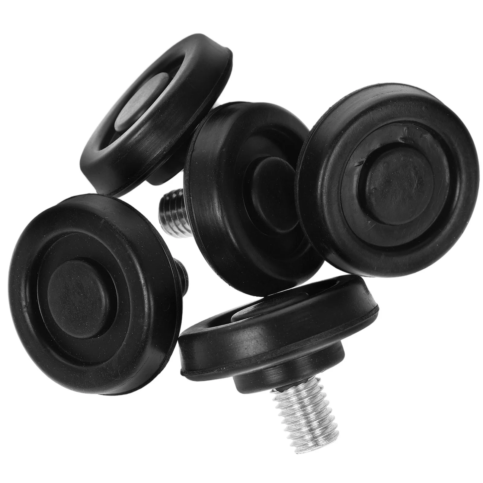 5 Pcs Hairdressing Chair Accessories Furniture Levelers Feet Replacement Legs Foot Pads Table Heavy Duty Leveling