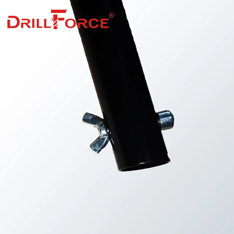 Drill Bit Set Gas Powered Earth Auger Drillforce Earth Auger Drill Bit with Handle DIY Tools Handheld Manual Digger Post Hole Drill Bit Spiral Garden Ground Auger