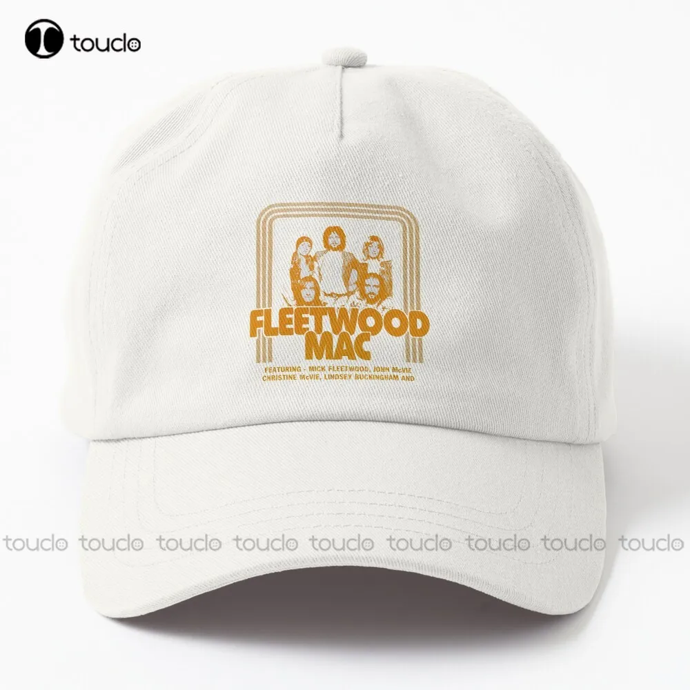 Fleetwood Fleetwood Mac Noah Nicks Mick Fleetwood Music Vintage Dad Hat Skull Cap Personalizzato Personalizzato Cartoon Streetwear Regalo