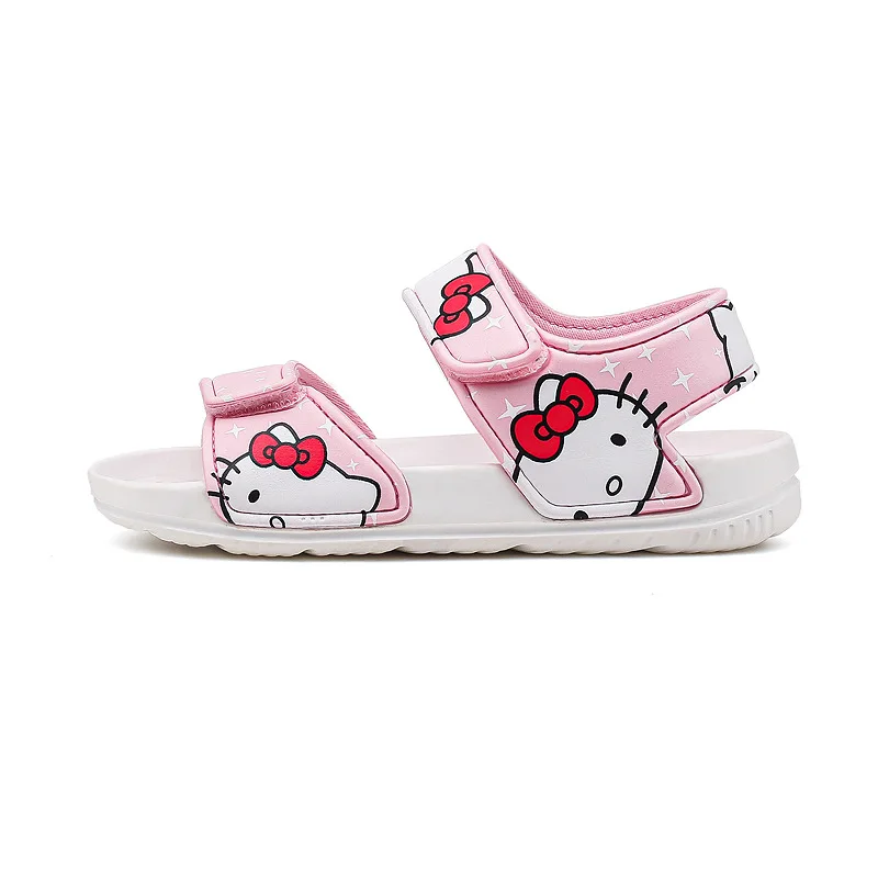 Сандалии Hello Kitty детские с мультяшным принтом