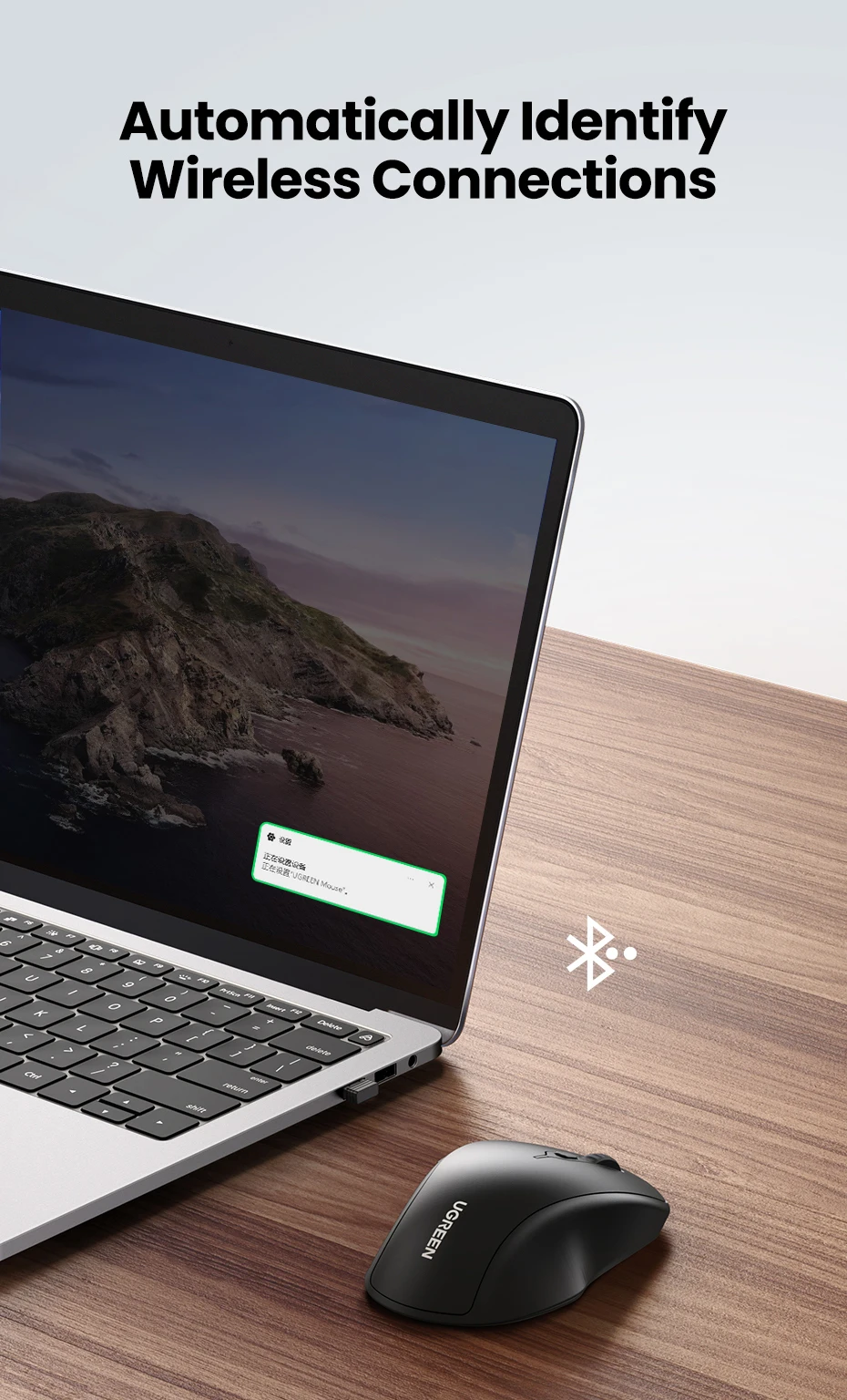 4000 dpi 6 botões mute para macbook
