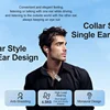 NEW 2025 Fineblue F588 Mini Bluetooth Earphone Retractable Wire Headset Call Remind Vibration In-ear Sport Headphone in Lotus 5