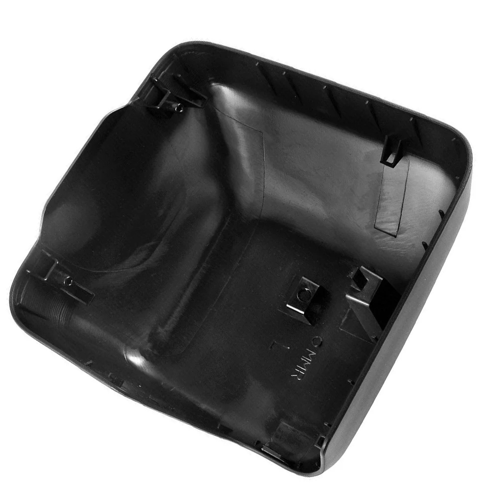 Matte Black Mirror Cover Cap For Jeep Wrangler JL & Gladiator JT (2018-2024) - Right Side Replacement For OEM 68361960AA