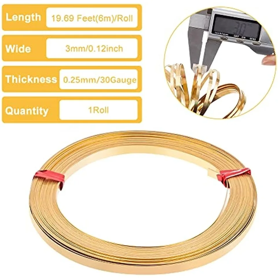 PATIKIL Alambre De Acero Inoxidable 316 - 328 Pies (100m) Calibre 24 (0.5mm) Para Joyería, Manualidades, Bisutería Y DIY