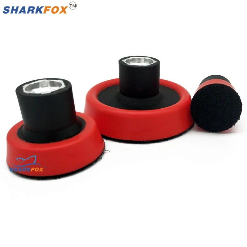 5"6"7" Backing Plater for M14/ 5/8&lsquo;&rsquo; Rotary Polisher Self Adhesive Hook&Loop Back Plate for Polishing Pad Soft Edge