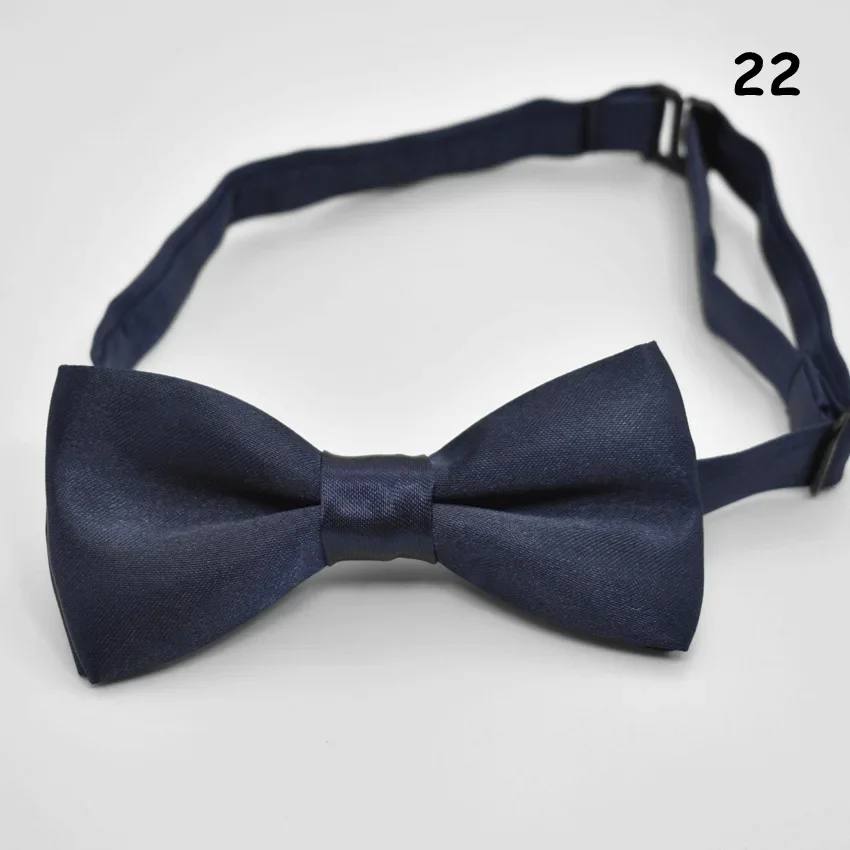 Children's Bow tie Boy Flower Boy Gentleman's bow tie Solid color bow