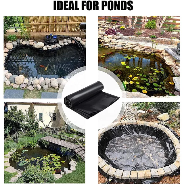 Hal Tó Bélés Kerti Tereprendezés Medence Megerősített Vízálló Membrán - Image 4