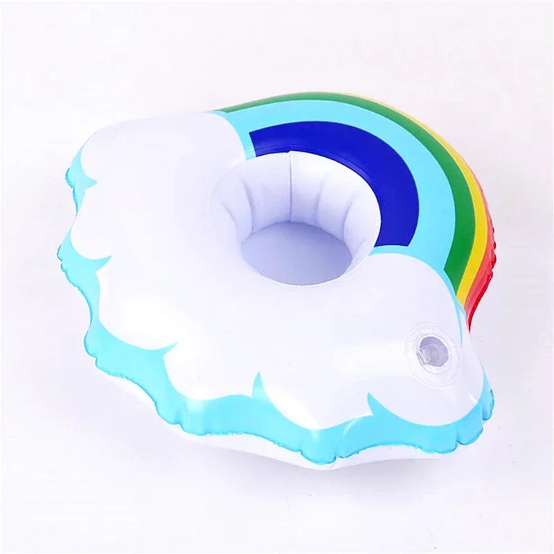 Air Mattresses Inflatable Flamingo Drinks Cup Holder Pool Floats Bar Coasters Floatation Devices Cute Toy Drink Holder inflatable pool float swimming pool floats