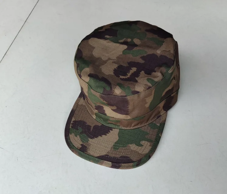 Schweizer TAZ16 Tarnkappe Herren Sommer Flacher Hut – Detail 1