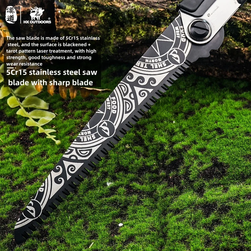 HX OUTDOORS Hound Saw Tree Saw Hand Saw Carpenter Quick Folding Saw Hand According to the Artifact Logging Home Small Handheld 2