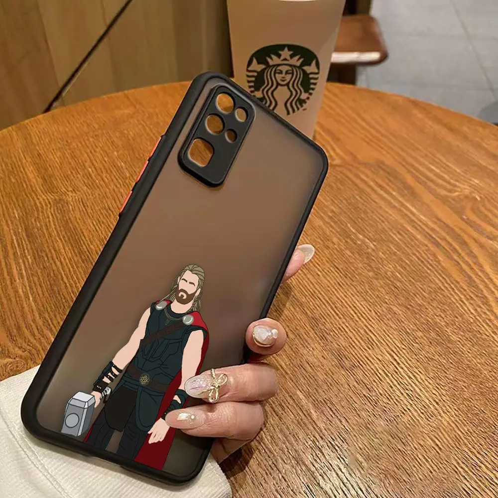 thumbnail image 1 of Funda mate para HONOR 70 50 30S 30 20 8X 9A 9X PLAY 4T X7 X8 X9 X10 5G Funda Coque Capa Shell Los vengadores de Marvel héroes sin rostro, 1 of 5