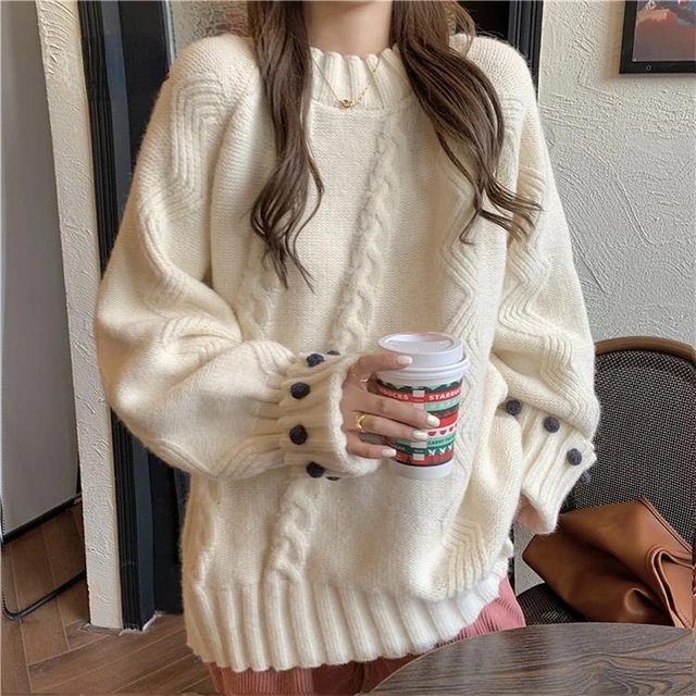  Womens Oversized Sweaters,Vintage Sweaters,Fall