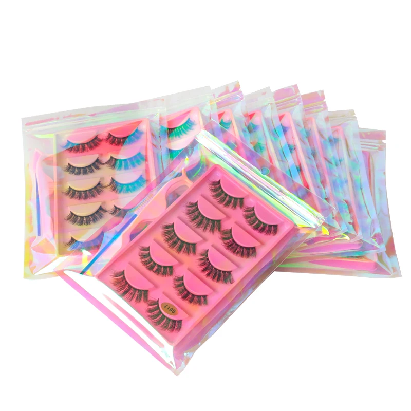 Fluffy 3D Mink Lashes brushes tweezer Natural Eyelash Dramatic False Eyelashes Makeup Fake Eyelash Extension maquiagem tools set