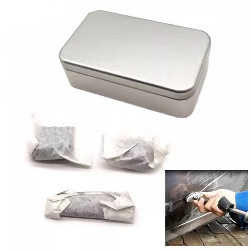 3Pcs Car Body Paintless Dent Repair Tool Car Body Dent Removal Cold Glues BoxedCold Glues Metal