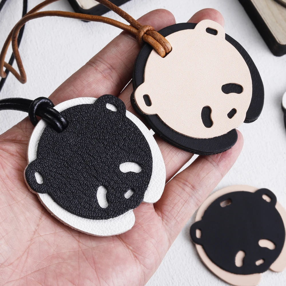 Die Cutting Knife Panda Shape Handcraft Beginner Hanging Decoration Wooden Base Tailor DIY Stable Manual Tool Punching Template