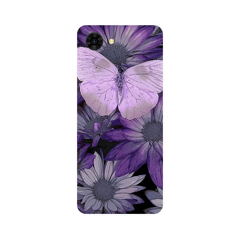 Charming Floral Panda TPU Soft Silicone Phone Case - Protective Back Cover