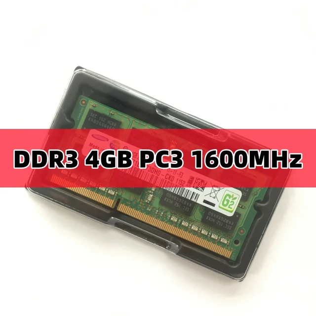 Samsung 4gb 1rx8 2rx8 Pc3 12800s Ddr3 1600mhz Laptop Memory 4g