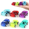12Pcs Favor Car Toys Pull Back Race Car Mini Treasure Box Cars Carnival Prizes Goodie Bag Plastic Vehicle Fillers for Kids Party 1