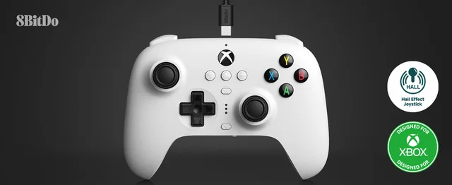 8BitDo - Ultimate Wired Controller Hall Joystick Support For 
