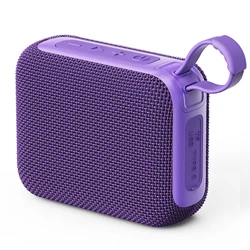 Portable Outdoor Bluetooth Speaker with Enhanced Bass & 30 - Hour Battery Life - IP7 Waterproof Wireless Audio System (PURPLE)
