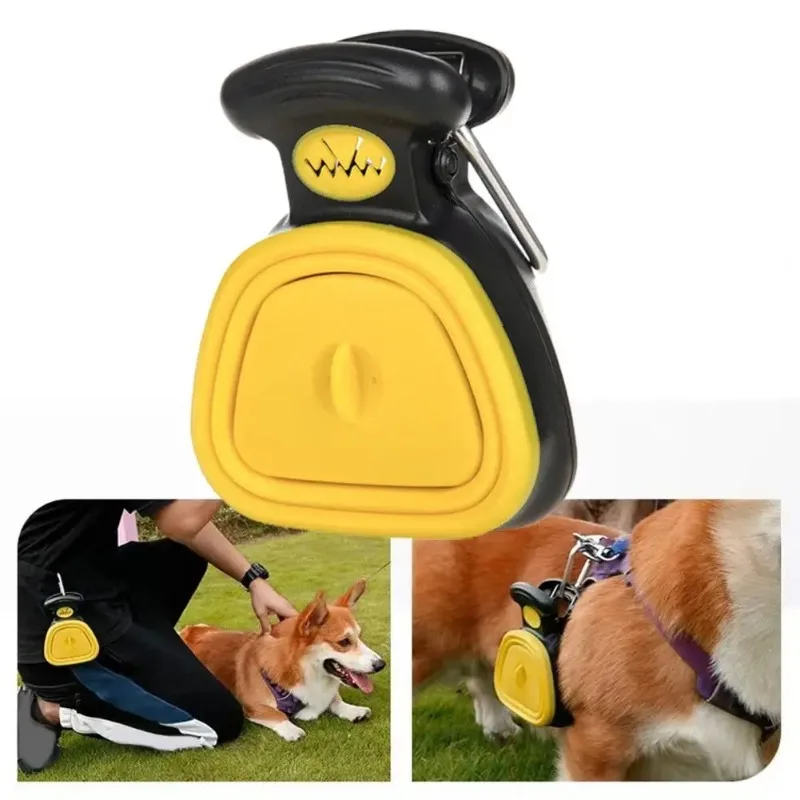 

Pet Supplies Dog Travel Foldable Pooper Scooper with 1 Roll Poop Dog Bags Poop Scoop Clean Pick Up Excreta Cleaner Accessory Dog