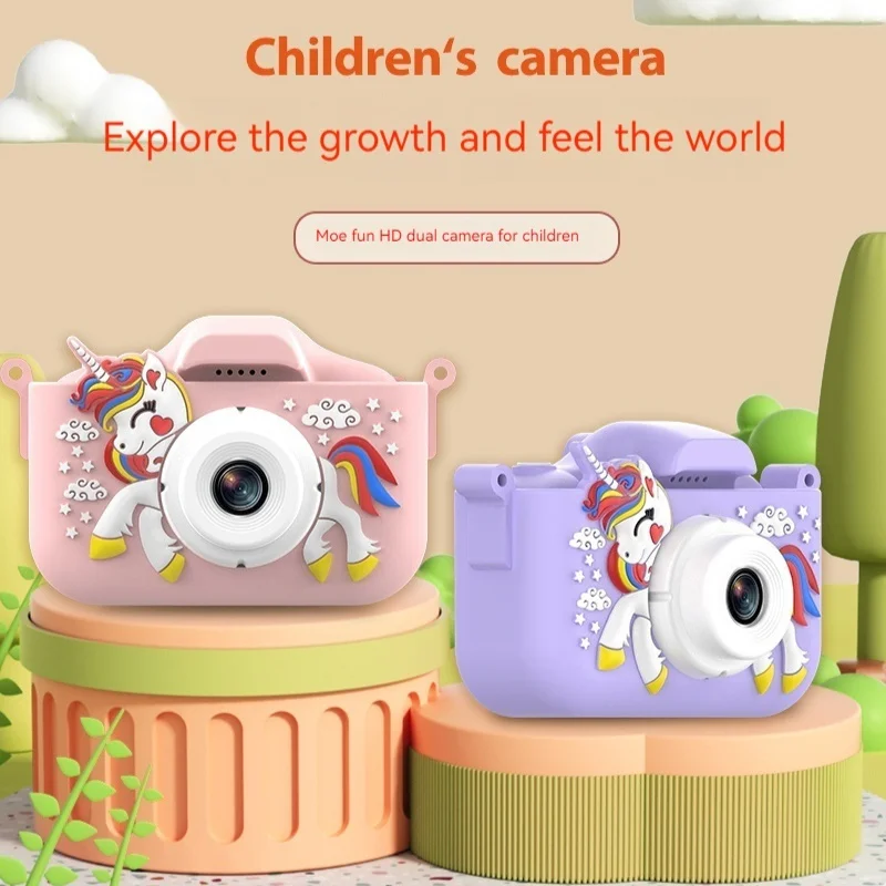 

Unicorn Children's Photography And Video Camera 4800w High-definition Dual Camera Parent-child Interactive Toy Digital Camera