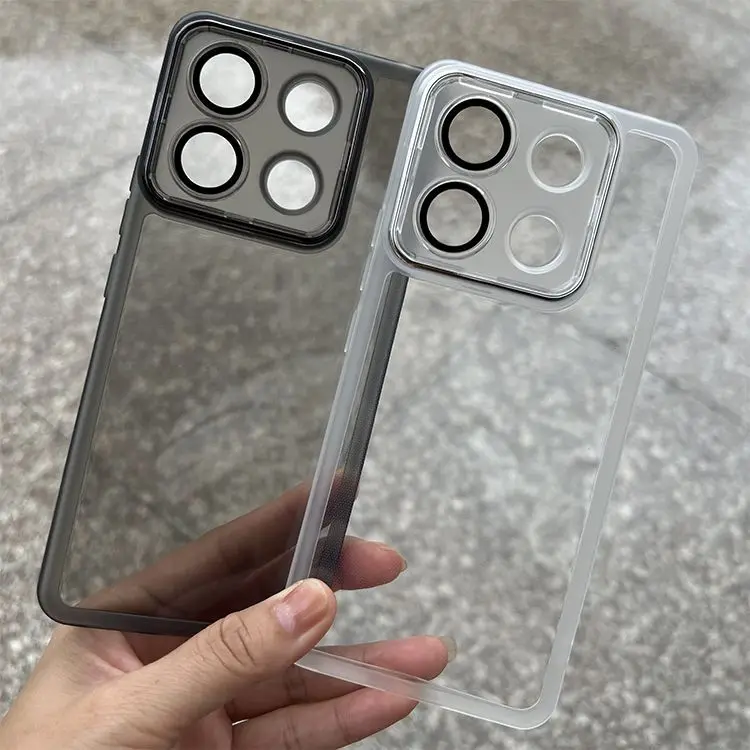 Luxury Soft Bumper Clear Back Cover