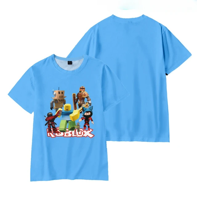 2023 Robloxing kid T-shirt Boys Game Sports T-shirt Child Cartoon Short  sleeve top 3D Printing Casual Street Harajuku Clothes - AliExpress