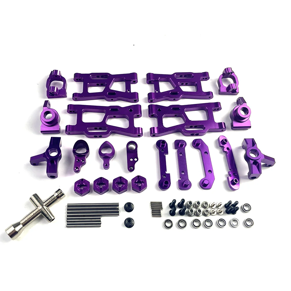 Wltoys 144001 124017 124019 Metal PO Accessories RC Retrofit Kit rc drift cars