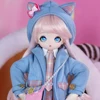 Dream Fairy 1/4 Doll Kawaii 16 Inch Ball Jointed Doll Full Set Student Uniform BJD MSD DIY Toy Gift for Girls 1