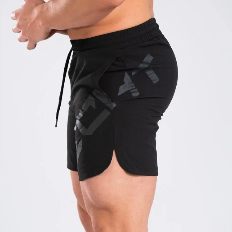 Men's summer gym fitness skinny casual motorcycle shorts sports quick dry basketball short pants beach running jogger sweatpants motorcycle shorts