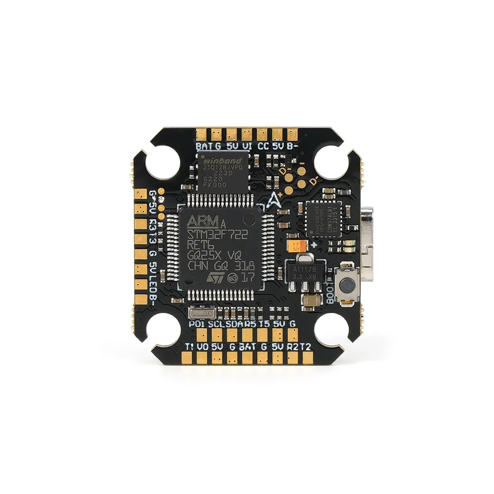 Axisflying Argus Mini F7 STACK 40A для 5-дюймового FPV-дрона, деталь своими руками thumbnail 3