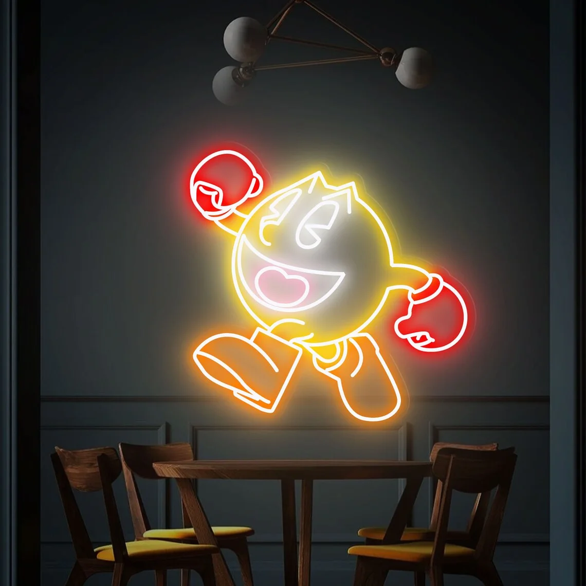 

Game Neon Sign Cute Anime Decor Game Room Decor Gift for Kid Birthday Christmas gift Wall Light Signs