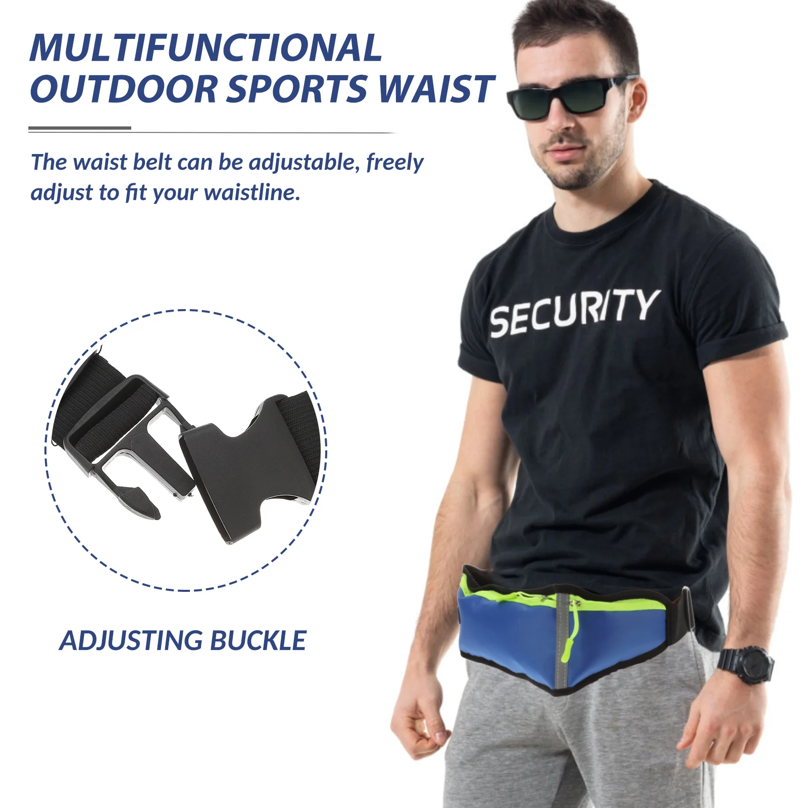 Рисунок 5 - Тонкая поясная сумка с 3 карманами