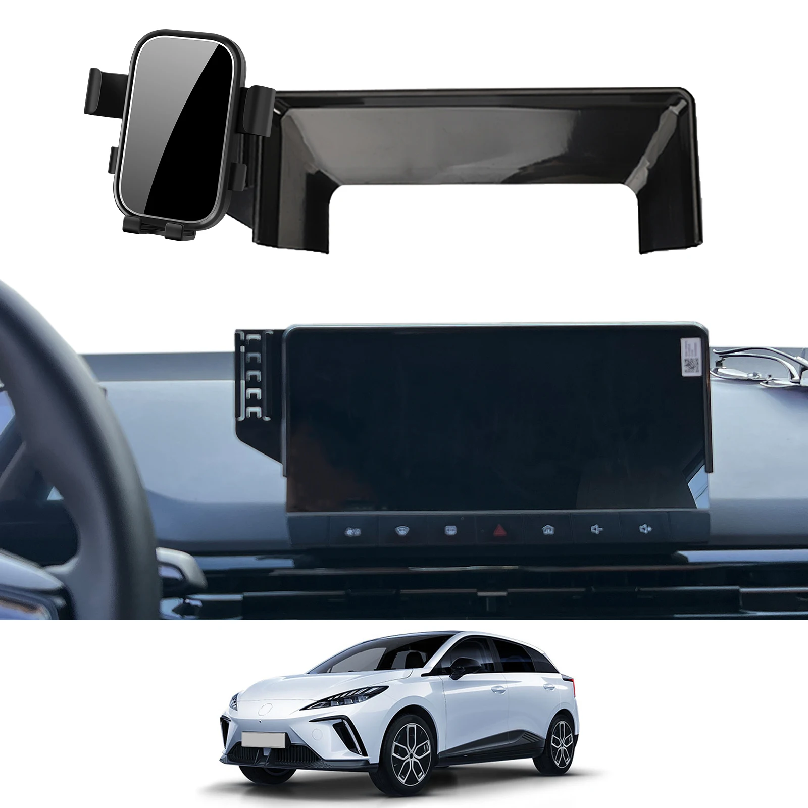 Car Mobile Phone Holder for MG 4 MG4-EV GPS Bracket Navigation Stand Auto Accessories